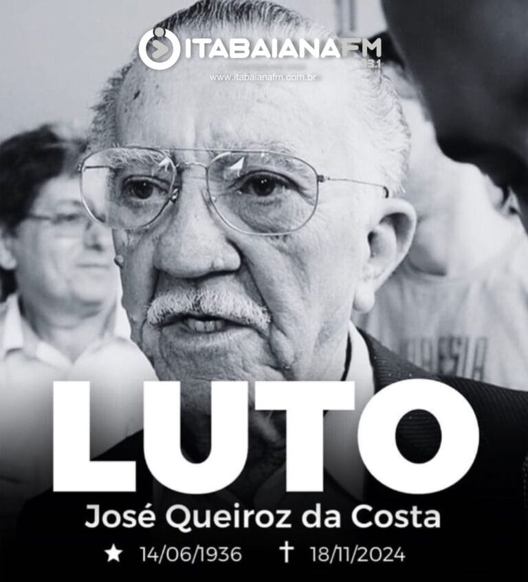 Morre José Queiroz da Costa, patrono do Itabaiana e figura histórica de Sergipe, aos 88 anos