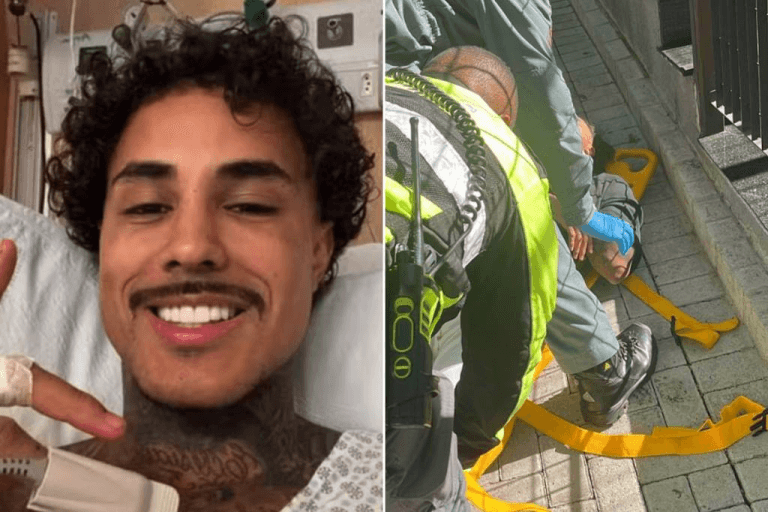 Mc livinho sofre acidente, perfura pulmão e é internado na uti