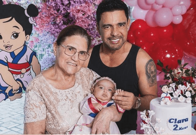 Zezé di camargo celebra 81 anos da mãe com homenagem emocionante