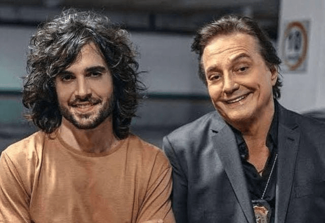 Fiuk usa Dia dos Pais para brincar sobre relação com Fábio Jr.