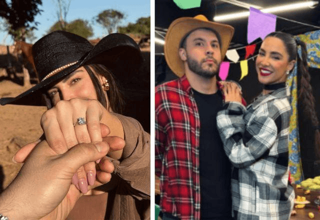 Gabriela Versiani e Murilo Huff estão noivos