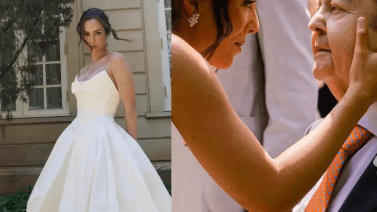 A emocionante presença de Faustão no casamento da filha Lara Silva