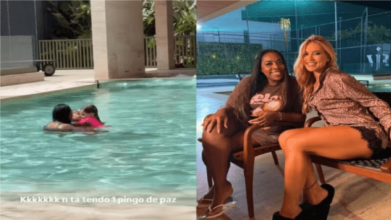 Virginia Registra ‘Grude’ das Filhas com a Mãe de Vini Jr. e Encanta a Web