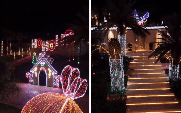Virginia Impressiona ao Mostrar Decoração de Natal de Sua Mansão