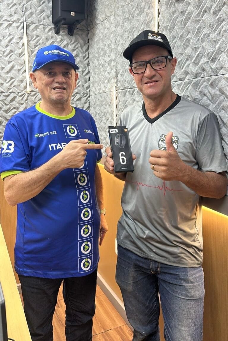 Interação Premiada: Ouvinte leva Smartwatch em Show de Transmissão da Itabaiana FM