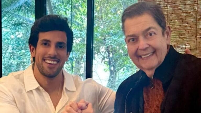 Faustão reaparece em registro familiar e recebe homenagem no ‘Dia do Sogro’