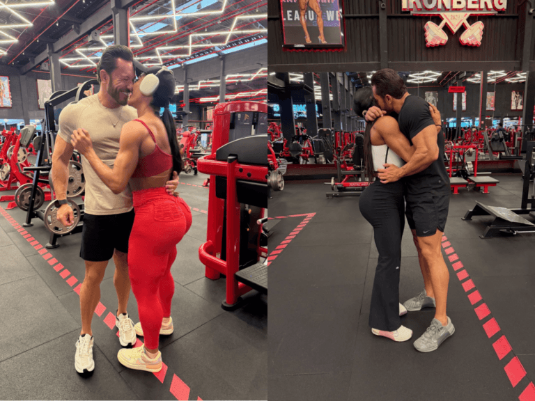 Gracyanne Barbosa celebra o Dia do Beijo ao lado do empresário Gabriel Cardoso
