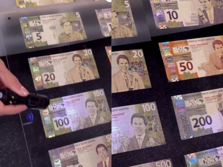 SBT lança série de 12 cédulas colecionáveis em homenagem a Silvio Santos