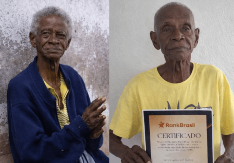 Mineiro de 118 anos é reconhecido pelo RankBrasil como o homem mais velho do país