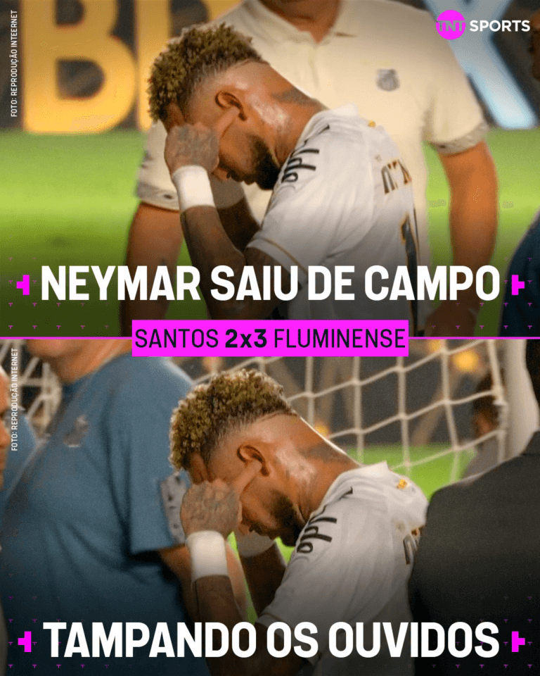 Neymar rebate críticas e afirma que gesto ao deixar o campo foi apenas para coçar o ouvido