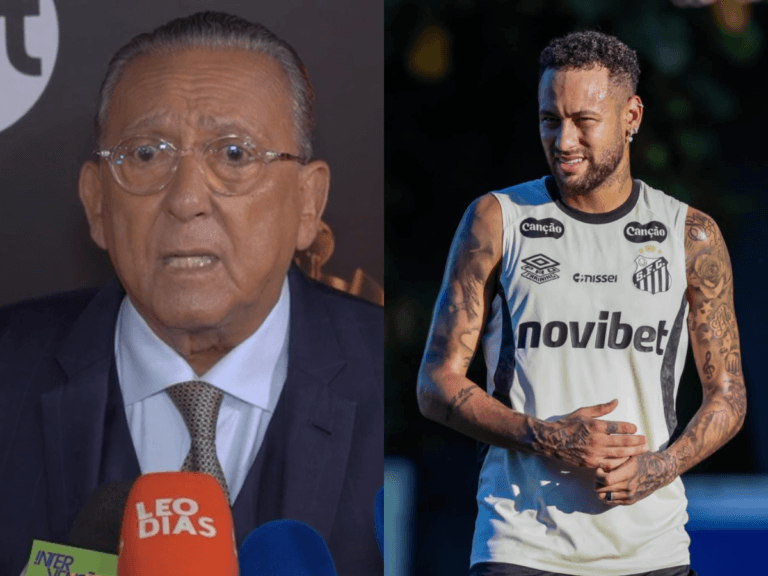 Galvão Bueno critica Neymar após polêmica com torcida do Santos
