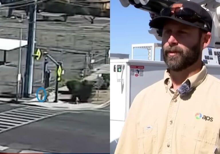 Funcionário público freia caminhonete e salva menino de 3 anos que corria para avenida em Phoenix