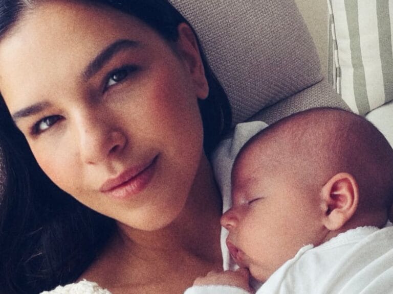 Mariana Rios divulga fotos do filho Palo ao completar quatro meses de vida