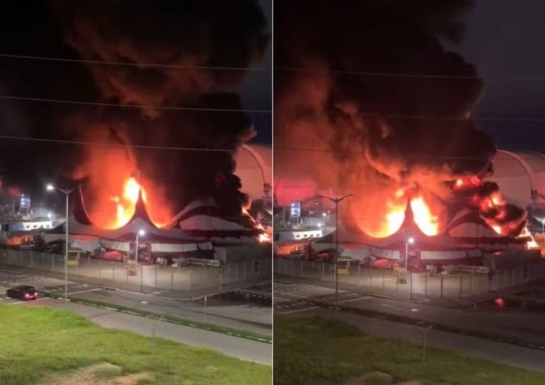 Tirullipa lamenta incêndio que destruiu seu circo em Natal e relata momento de “desespero”