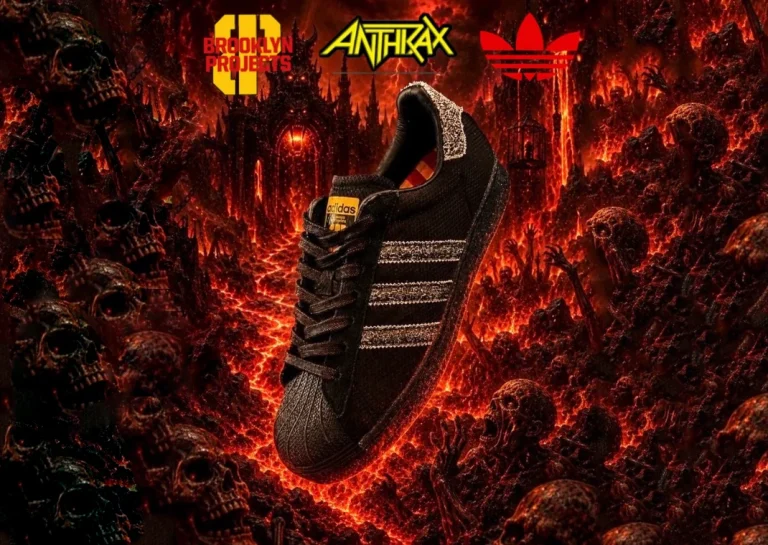 Adidas Skateboarding e Anthrax anunciam edição especial do tênis Superstar
