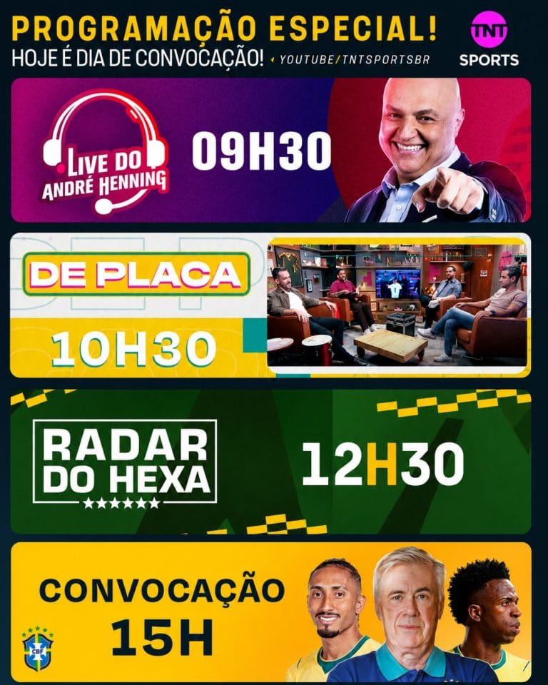 Convocação Seleção Brasileira Copa 2026: os 26 nomes anunciados por Ancelotti