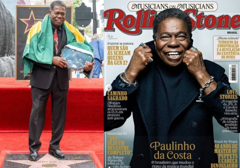 Paulinho da Costa é o primeiro brasileiro a receber estrela na Calçada da Fama de Hollywood