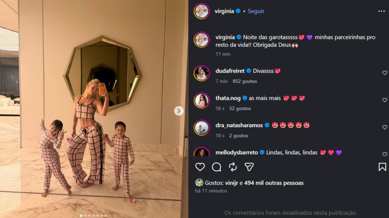 Vini Jr. curte publicação de Virginia Fonseca um dia após término