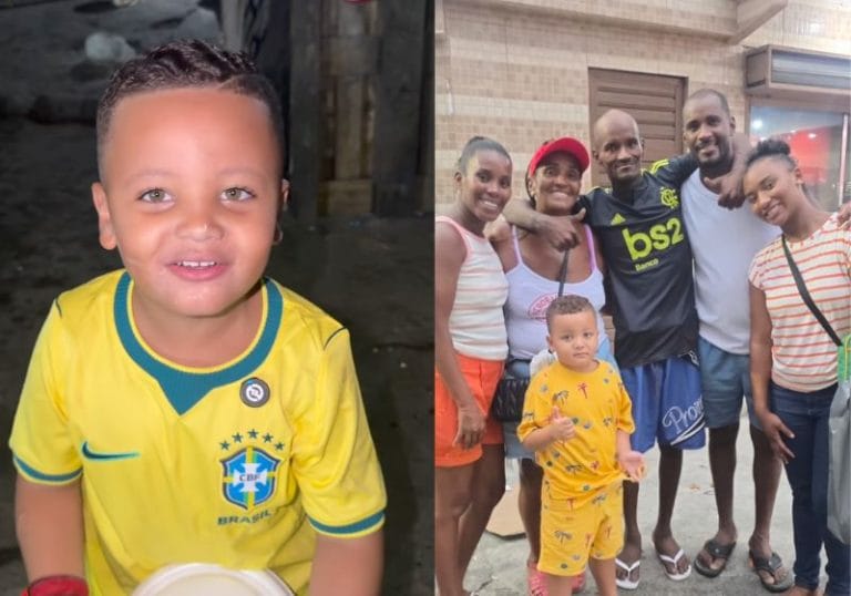 Vídeo de aniversário solidário de menino no Rio ajuda família a localizar parente em situação de rua