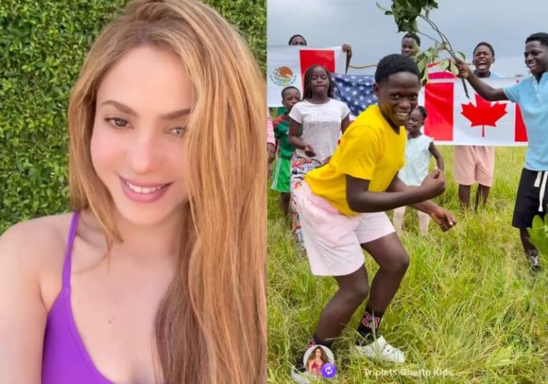 Shakira confirma crianças de Uganda em show da final da Copa do Mundo