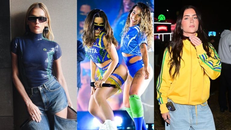 Anitta e Deborah Secco arrasam com looks na Copa do Mundo