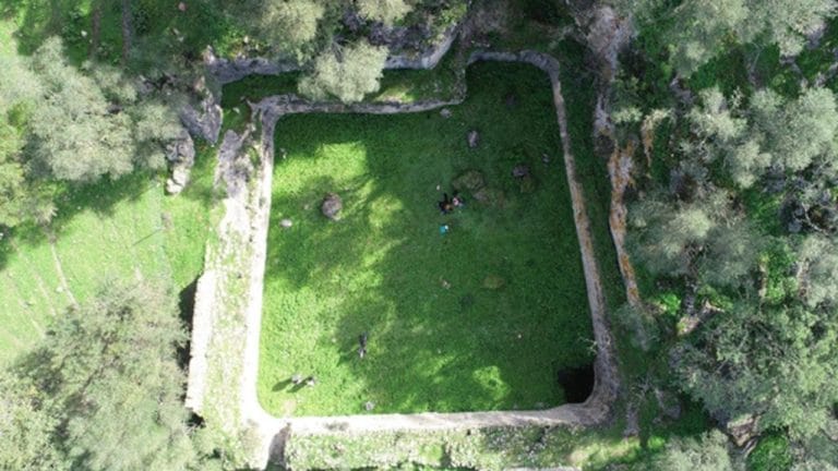 Cisterna romana na Espanha tinha capacidade para 2 milhões de litros de água