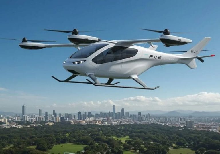 Eve, da Embraer, acumula 3 mil pedidos de carro voador após testes bem-sucedidos