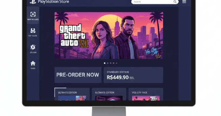 GTA VI: Pré-venda no Brasil começa a partir de R$449,90
