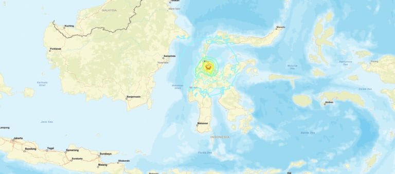 Indonésia registra terremoto de magnitude 6,7 em Sulawesi sem alerta de tsunami