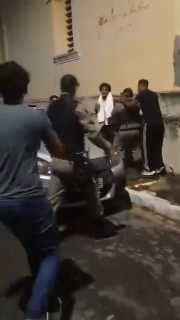 MC Livinho é escoltado pela PM após confusão em show em Maceió