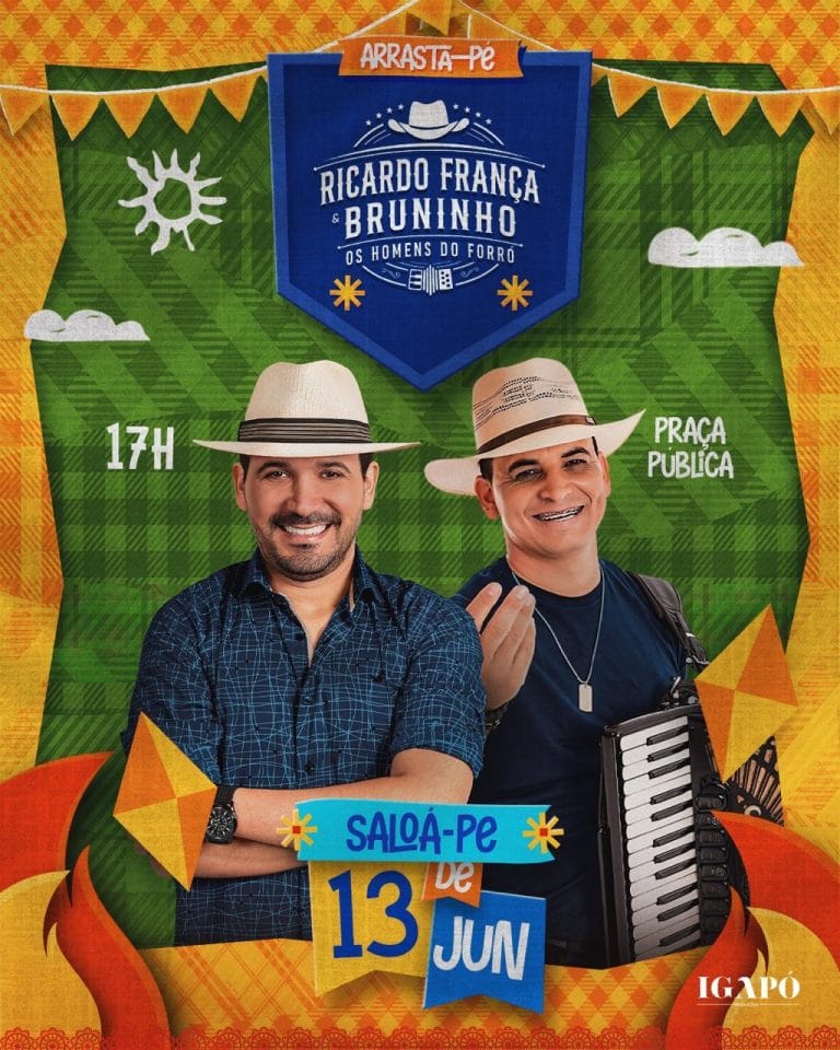 Ricardo França e Bruninho comandam o Funfest da Copa neste sábado em Saloá