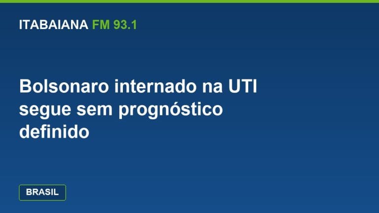 Internado na UTI há 4 dias, Bolsonaro segue sem previsão de alta