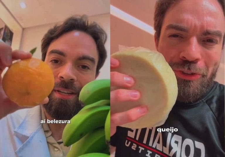 Médico viraliza ao receber banana, queijo e frutas de pacientes do interior de MG