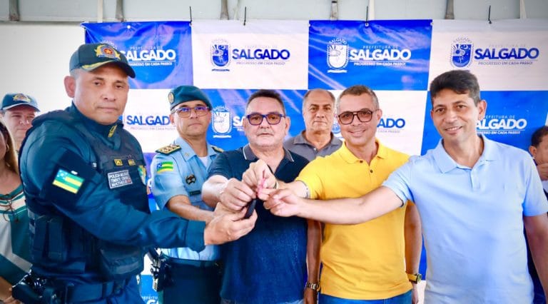 Novo posto policial é entregue no povoado Água Fria, em Salgado