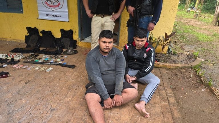 Paranaense é preso no Paraguai por assalto a bancos com dois cúmplices