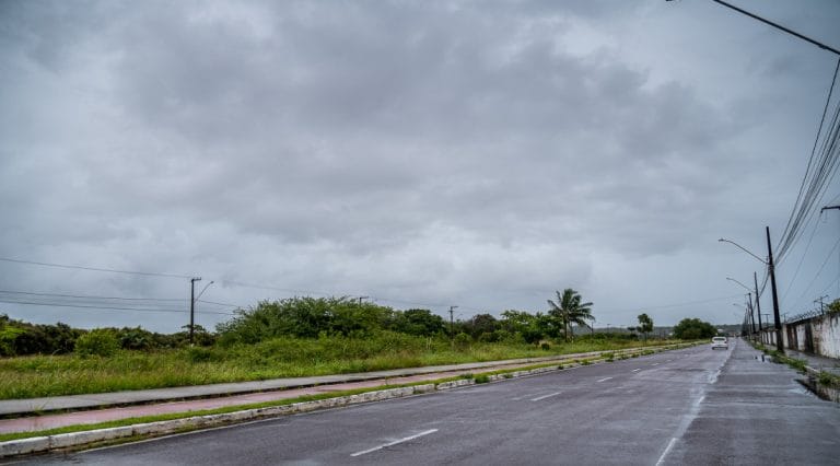 Sergipe terá semana de chuvas fracas e ventos moderados
