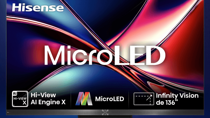 TV de R$ 1 milhão chega ao Brasil: Hisense lança MicroLED de 136 polegadas
