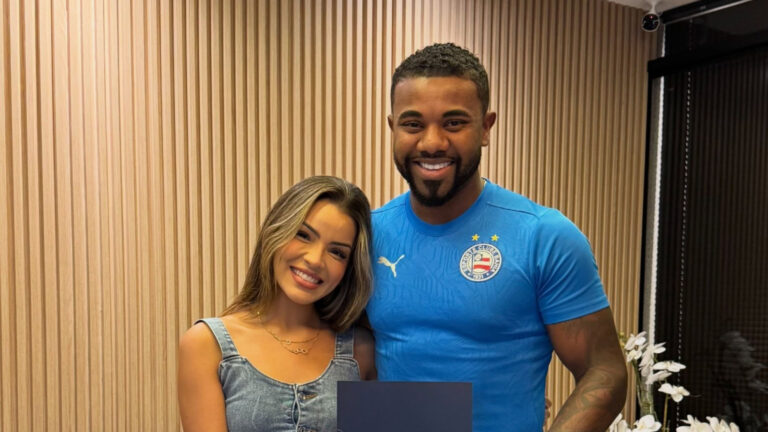 Davi Brito e Emilly Araujo oficializam união no civil após um mês