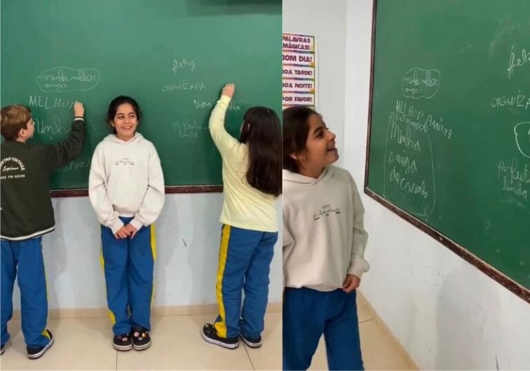 Dinâmica ajuda alunos a ver o lado positivo dos colegas na sala de aula