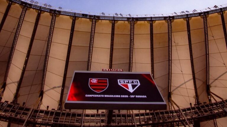 Flamengo encara São Paulo no Maracanã pela 20ª rodada do Brasileirão