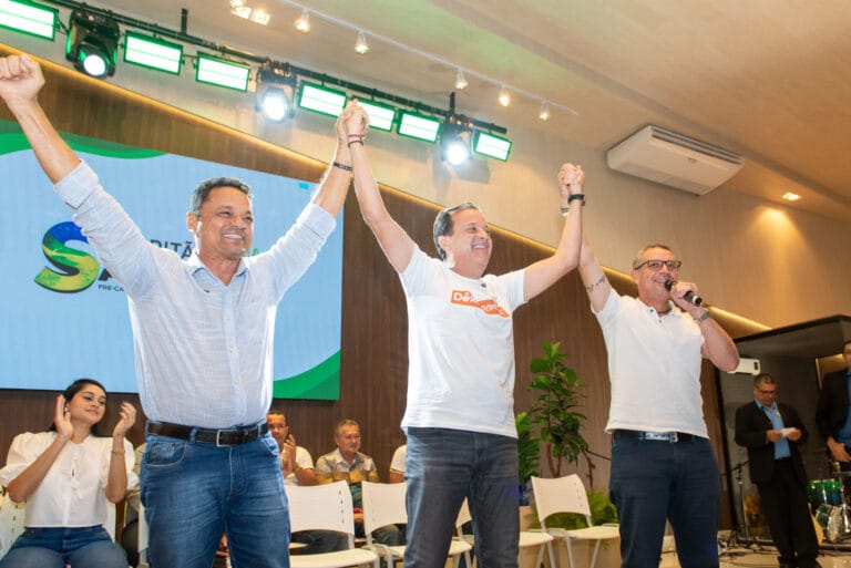 Governador Fábio conta com apoio de Capitão Samuel em evento em Aracaju