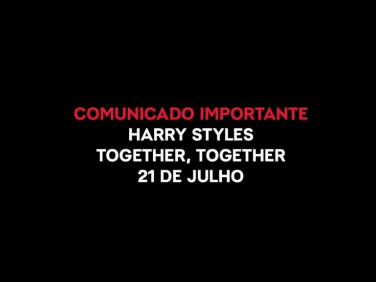 Harry Styles cancela show em SP por problemas de saúde; apresentações continuam