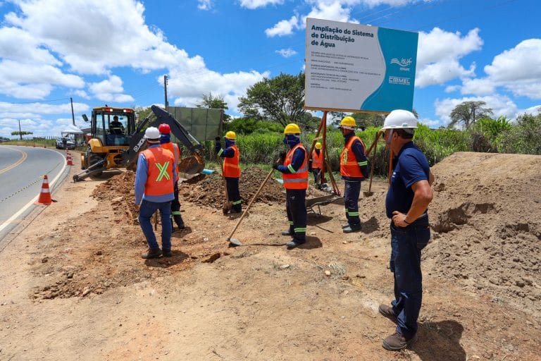 Iguá Sergipe inaugura nova adutora e reservatórios no Agreste