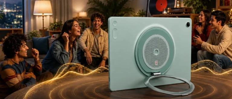 Motorola revela detalhes do Moto Pad 70 Groove com som JBL embutido