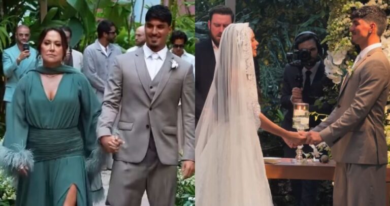 Neymar admite erro e pede desculpas por traje preto no casamento de Medina