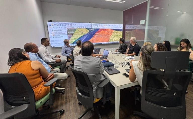 Reunião técnica avança atualização territorial entre Aracaju e São Cristóvão