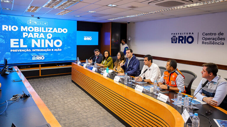 Rio de Janeiro se prepara antecipadamente para os impactos do super El Niño