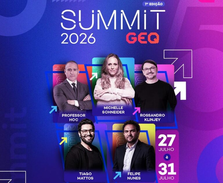 Summit GEQ 2026 discute desafios moldando o futuro da sociedade e negócios