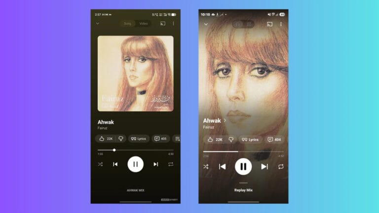 YouTube Music testa novo visual em tela cheia para competir com concorrentes