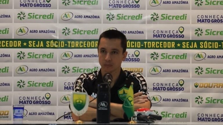 Barros cobra melhora após empate do Cuiabá com o Goiás